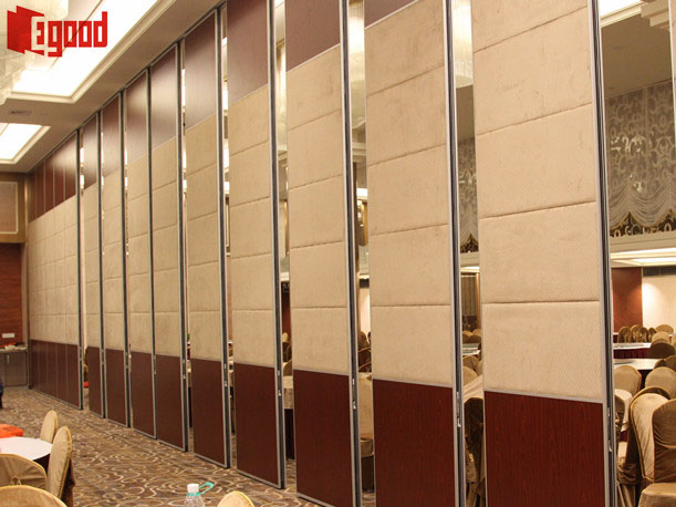 JinHai hotel movable partition wall room divider in bnaquet hall 